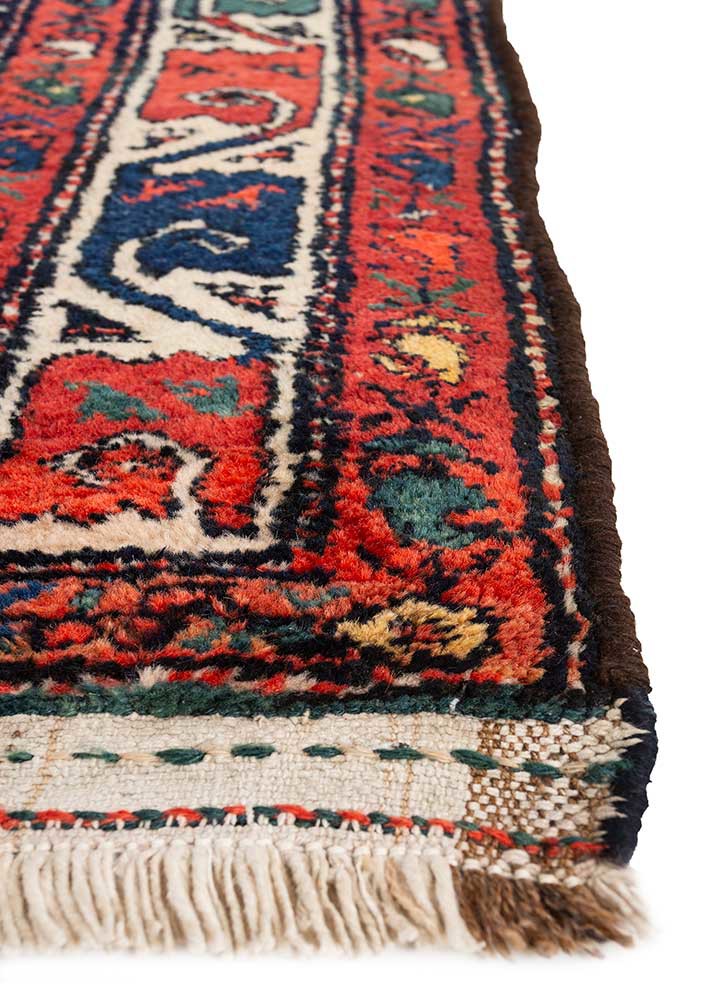 nuray pink and purple wool Hand Knotted Rug - Corner nuray pink and purple wool Hand Knotted Rug - Corner