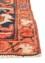 aalam red and orange wool Hand Knotted Rug - Corner aalam red and orange wool Hand Knotted Rug - Corner