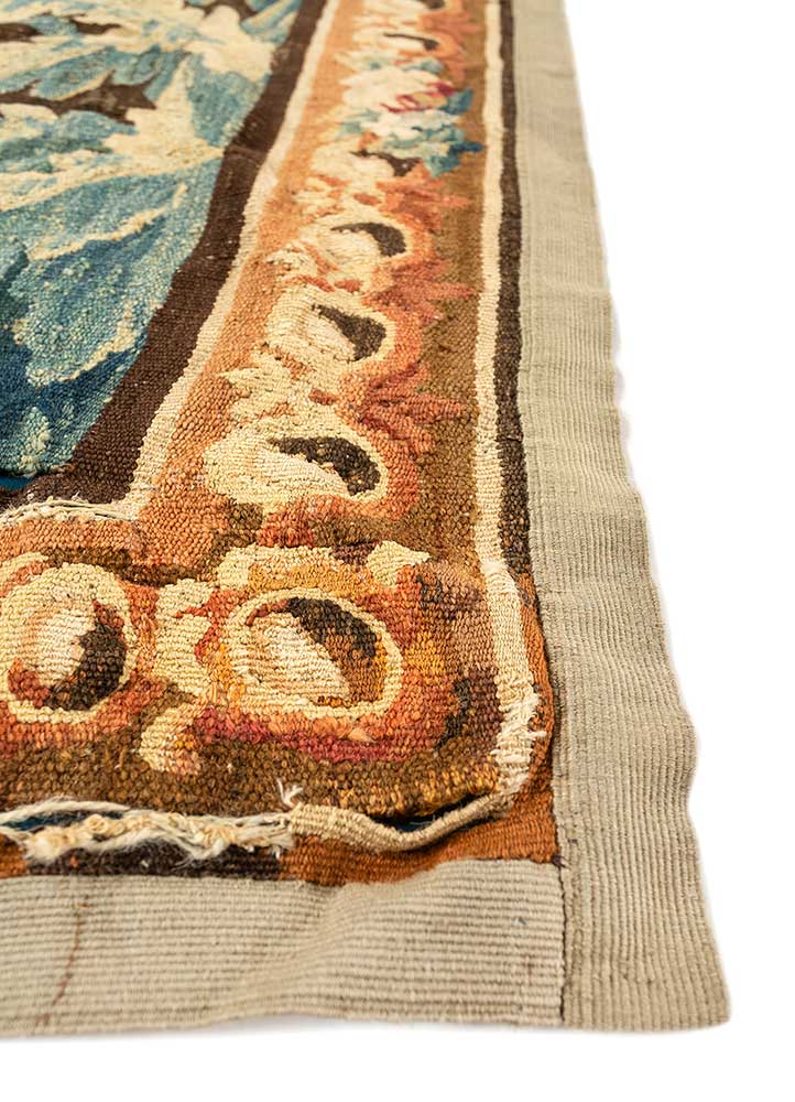 nayaab ivory wool Hand woven Rug - Corner nayaab ivory wool Hand woven Rug - Corner