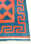 nayaab red and orange cotton Flat Weaves Rug - Corner nayaab red and orange cotton Flat Weaves Rug - Corner