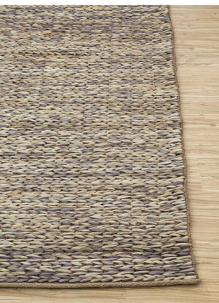 nomadic threads blue jute and hemp Flat Weaves Rug - Corner