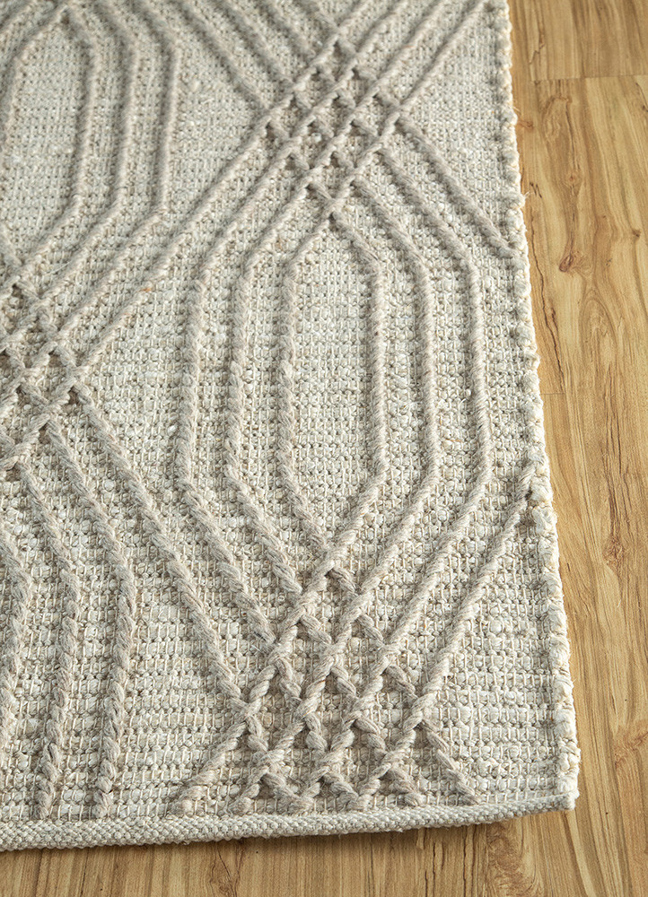 nomadic threads ivory jute and hemp Flat Weaves Rug - Corner nomadic threads ivory jute and hemp Flat Weaves Rug - Corner