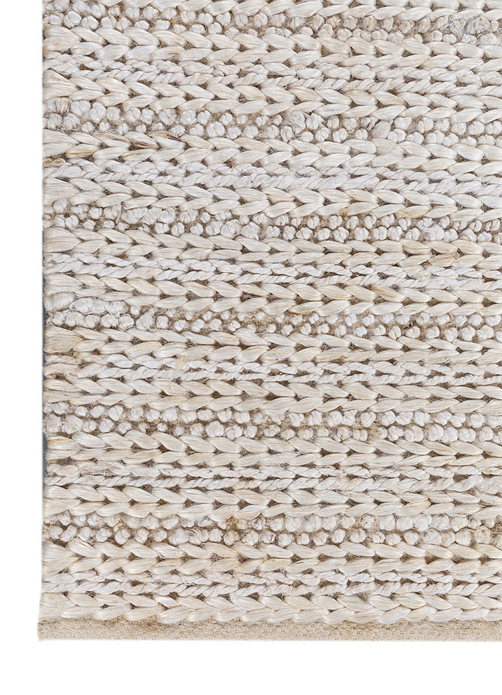 nomadic threads beige and brown jute and hemp Flat Weaves Rug - Corner nomadic threads beige and brown jute and hemp Flat Weaves Rug - Corner