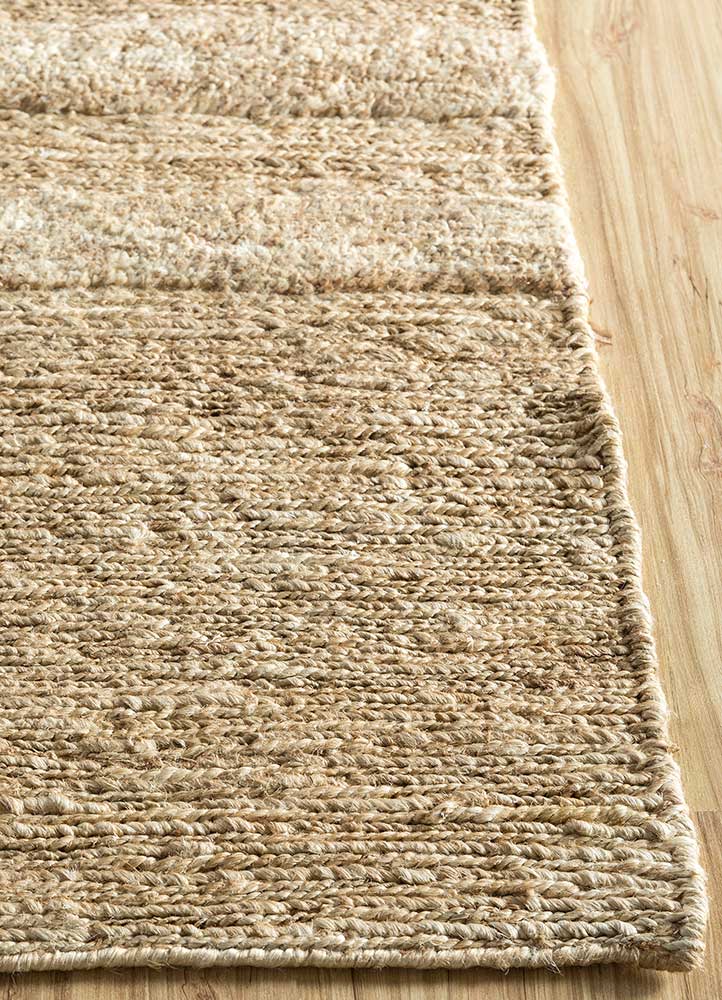 hula beige and brown jute and hemp Hand Knotted Rug - Corner hula beige and brown jute and hemp Hand Knotted Rug - Corner
