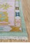 cyanna green wool Hand Knotted Rug - Corner cyanna green wool Hand Knotted Rug - Corner