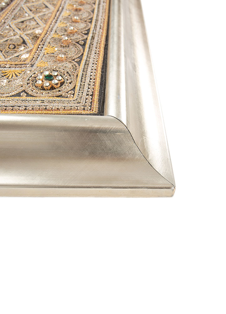 painting gold canvas ART WORK Rug - Corner