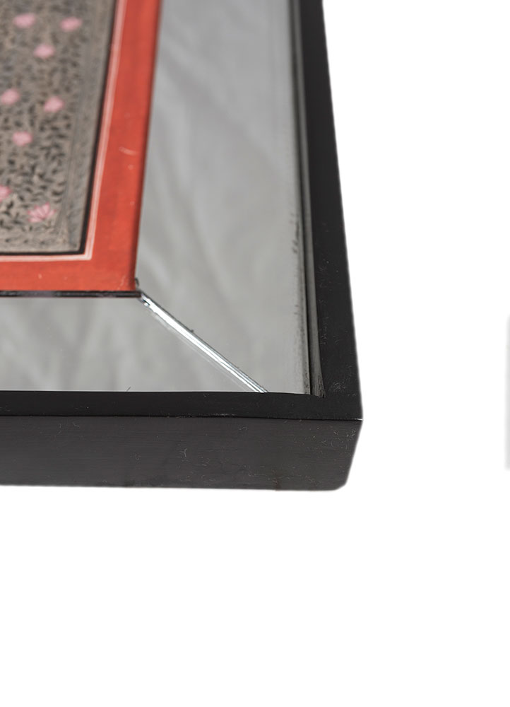 pichwai art green cotton cloth ART WORK Rug - Corner pichwai art green cotton cloth ART WORK Rug - Corner