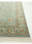 aurora blue wool and silk Hand Knotted Rug - Corner aurora blue wool and silk Hand Knotted Rug - Corner