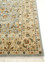 aurora blue wool and silk Hand Knotted Rug - Corner aurora blue wool and silk Hand Knotted Rug - Corner