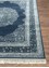 aurora blue wool and silk Hand Knotted Rug - Corner aurora blue wool and silk Hand Knotted Rug - Corner