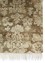 far east beige and brown wool and silk Hand Knotted Rug - Corner far east beige and brown wool and silk Hand Knotted Rug - Corner