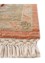 cyanna red and orange wool Hand Knotted Rug - Corner cyanna red and orange wool Hand Knotted Rug - Corner