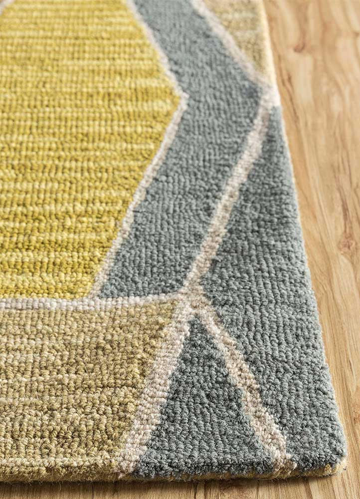 acar multi wool Hand Tufted Rug - Corner acar multi wool Hand Tufted Rug - Corner