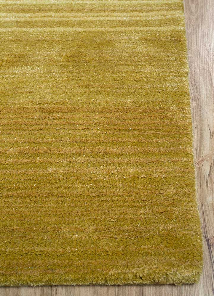 white noise green wool and viscose Hand Tufted Rug - Corner white noise green wool and viscose Hand Tufted Rug - Corner