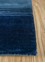 white noise blue wool and viscose Hand Tufted Rug - Corner white noise blue wool and viscose Hand Tufted Rug - Corner