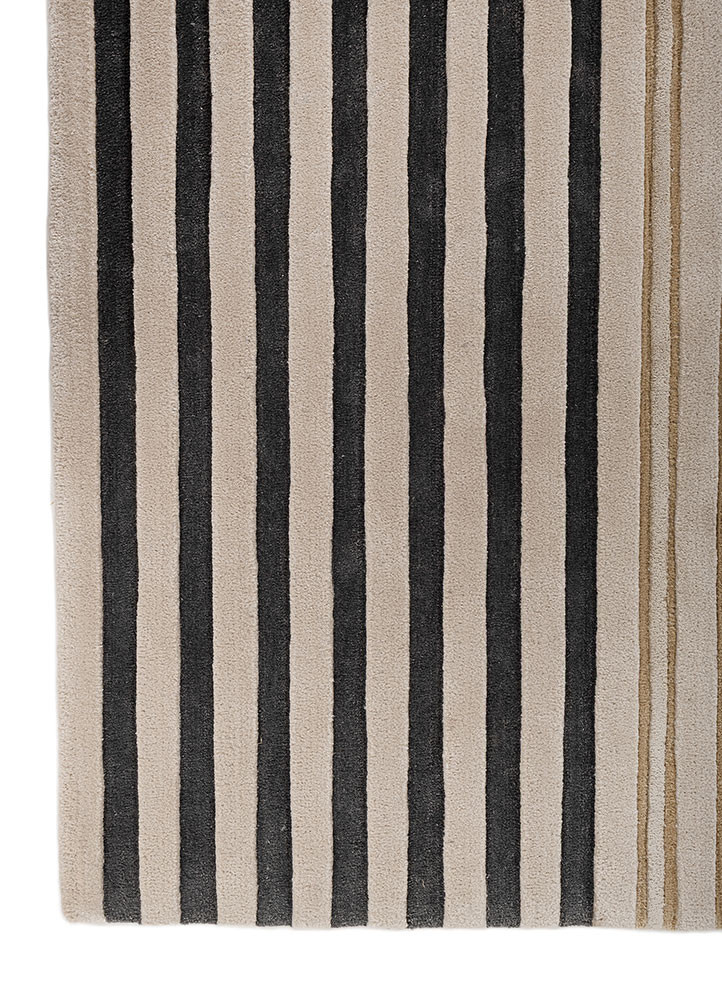 faces blue wool and viscose Hand Tufted Rug - Corner faces blue wool and viscose Hand Tufted Rug - Corner