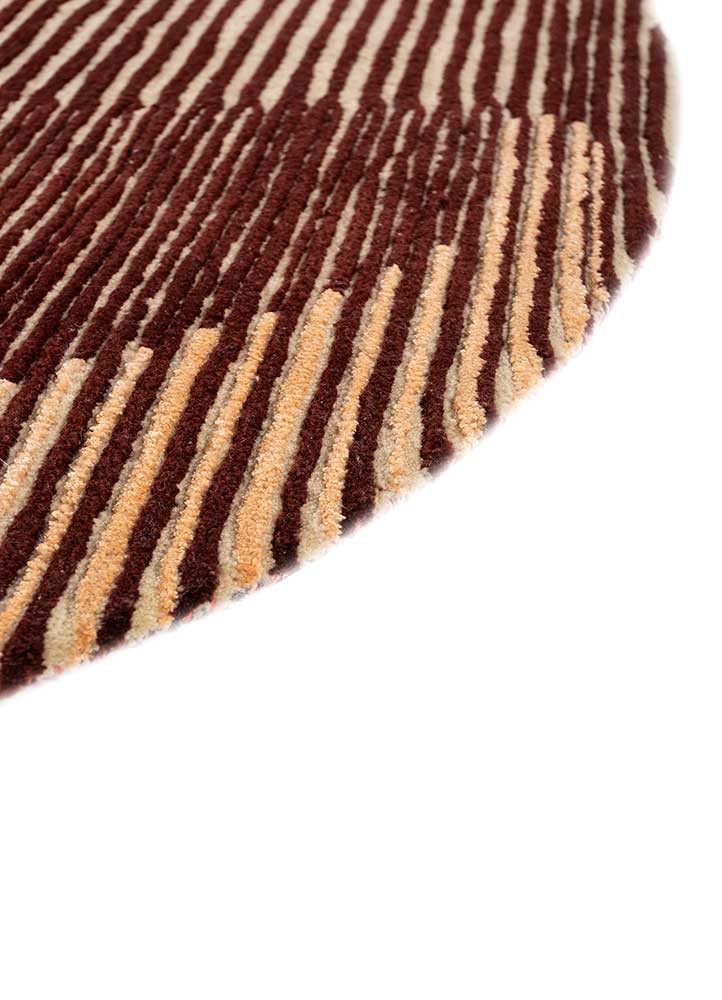 jaipur wunderkammer beige and brown wool and viscose Hand Tufted Rug - Corner jaipur wunderkammer beige and brown wool and viscose Hand Tufted Rug - Corner