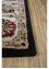 kasbah grey and black wool and viscose Hand Tufted Rug - Corner kasbah grey and black wool and viscose Hand Tufted Rug - Corner