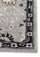 kasbah grey and black wool and viscose Hand Tufted Rug - Corner kasbah grey and black wool and viscose Hand Tufted Rug - Corner