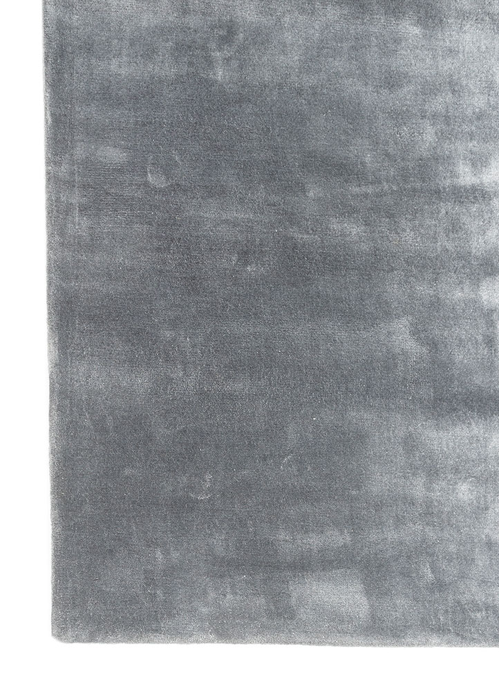 cera blue viscose Hand Tufted Rug - Corner cera blue viscose Hand Tufted Rug - Corner