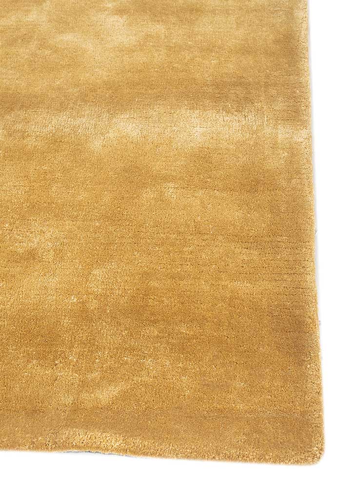 cera gold viscose Hand Tufted Rug - Corner cera gold viscose Hand Tufted Rug - Corner