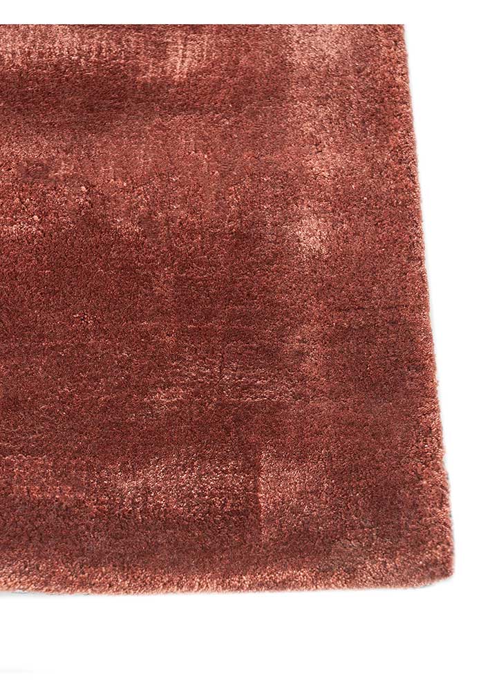 cera red and orange viscose Hand Tufted Rug - Corner cera red and orange viscose Hand Tufted Rug - Corner