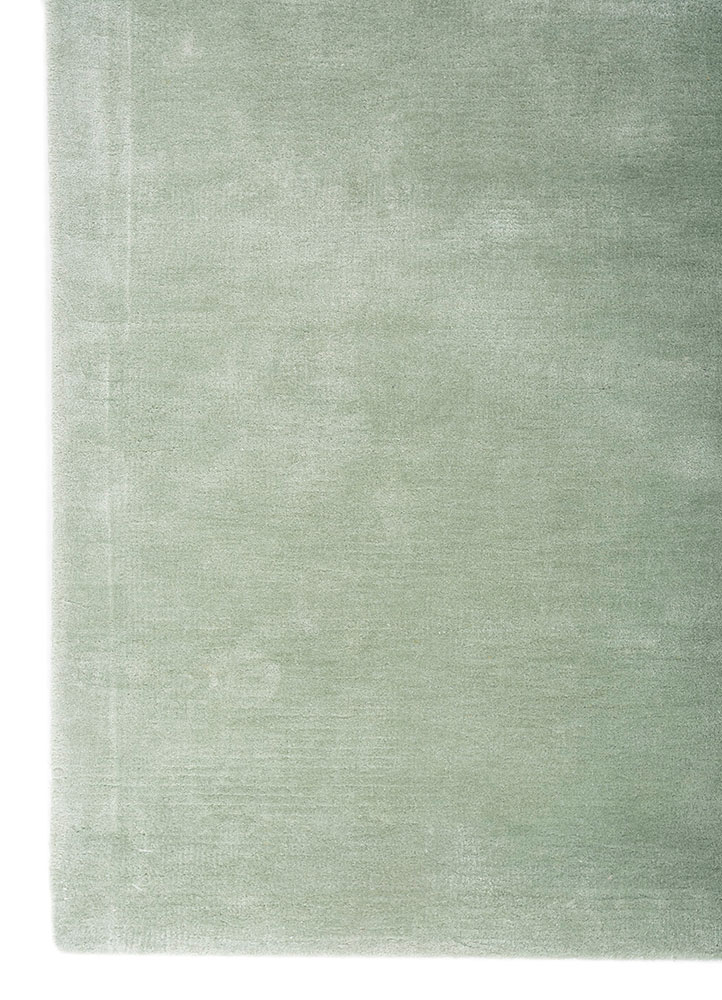 cera blue viscose Hand Tufted Rug - Corner cera blue viscose Hand Tufted Rug - Corner