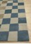 clan blue wool Rug - Corner clan blue wool Rug - Corner