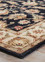 kasbah grey and black wool Hand Tufted Rug - Corner kasbah grey and black wool Hand Tufted Rug - Corner
