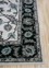 kasbah grey and black wool Hand Tufted Rug - Corner kasbah grey and black wool Hand Tufted Rug - Corner
