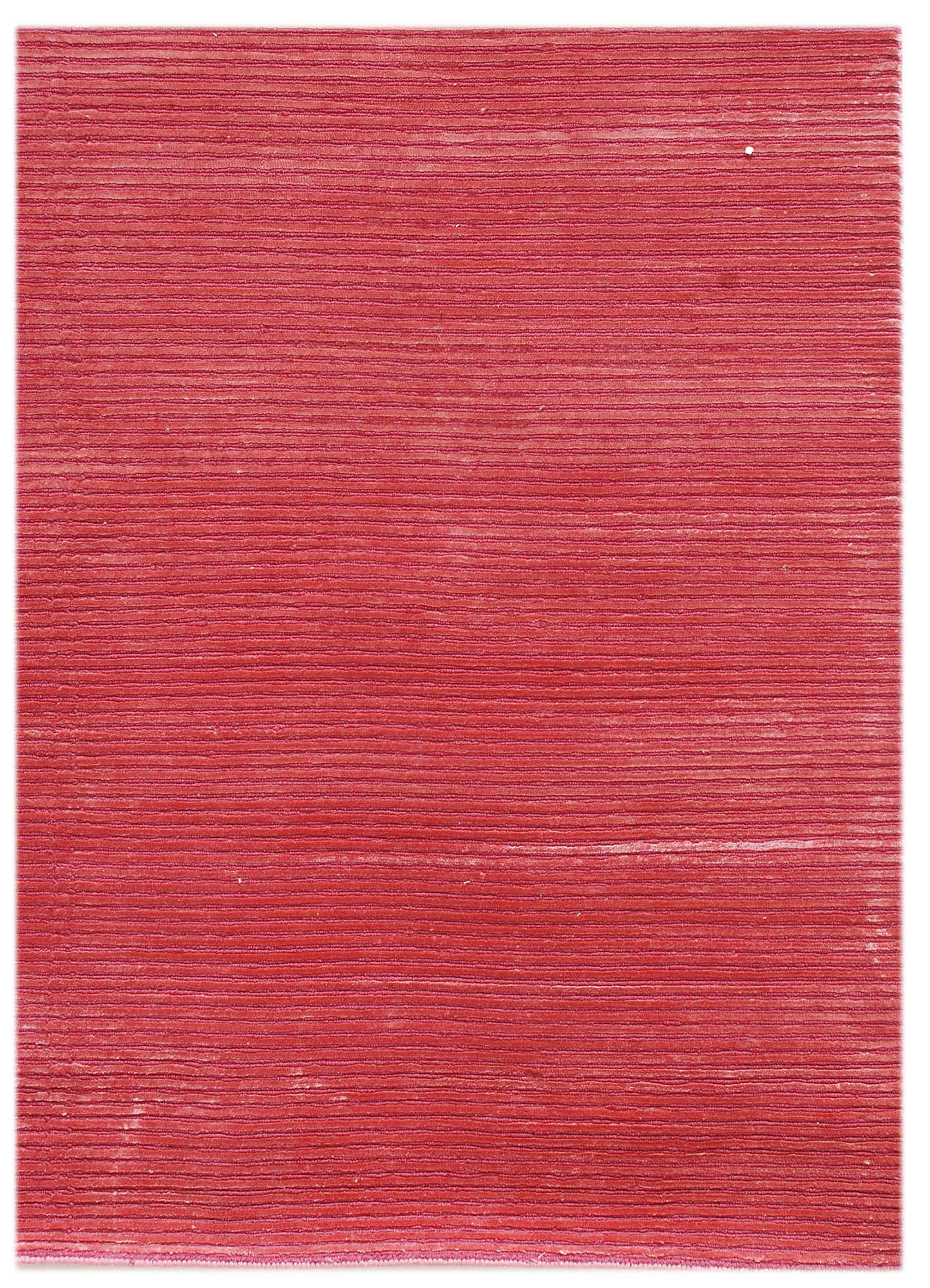 kairos red and orange wool and viscose Hand Knotted Rug - Corner kairos red and orange wool and viscose Hand Knotted Rug - Corner