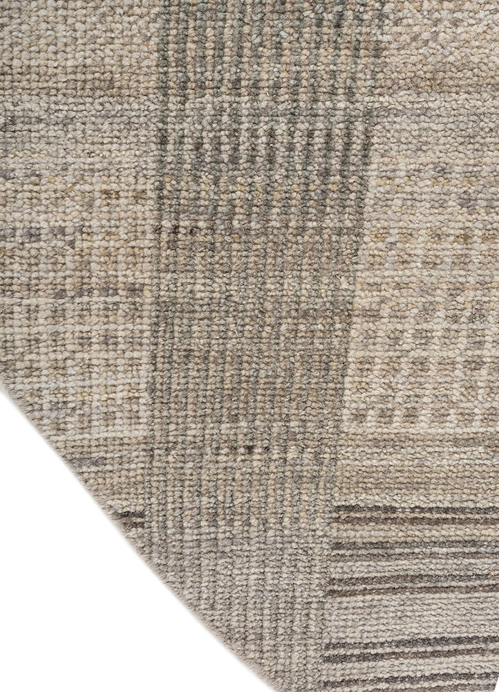 blythe blue wool Hand Knotted Rug - Corner blythe blue wool Hand Knotted Rug - Corner