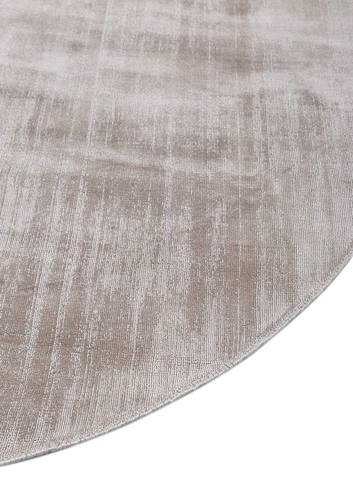 basis grey and black viscose Hand Loom Rug - Corner