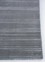 basis grey and black wool and viscose Hand Loom Rug - Corner basis grey and black wool and viscose Hand Loom Rug - Corner