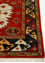savana red and orange wool Hand Knotted Rug - Corner savana red and orange wool Hand Knotted Rug - Corner