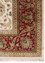 aurora ivory wool and silk Hand Knotted Rug - Corner aurora ivory wool and silk Hand Knotted Rug - Corner