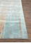 unstring by kavi grey and black wool and bamboo silk Hand Knotted Rug - Corner unstring by kavi grey and black wool and bamboo silk Hand Knotted Rug - Corner