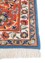 aalam blue wool Hand Knotted Rug - Corner aalam blue wool Hand Knotted Rug - Corner