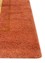 aalam red and orange wool Hand Knotted Rug - Corner aalam red and orange wool Hand Knotted Rug - Corner