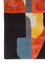 aprezo blue wool and viscose Hand Tufted Rug - Corner aprezo blue wool and viscose Hand Tufted Rug - Corner