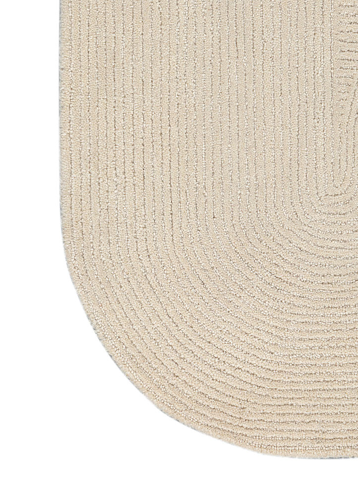 cera ivory wool and viscose Hand Tufted Rug - Corner cera ivory wool and viscose Hand Tufted Rug - Corner