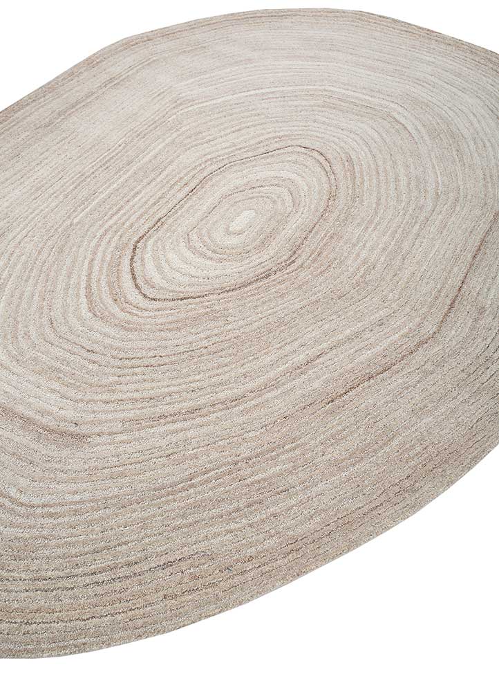 pathways ivory wool and viscose Hand Tufted Rug - FloorShot