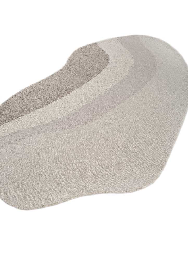 pathways ivory wool Hand Tufted Rug - FloorShot