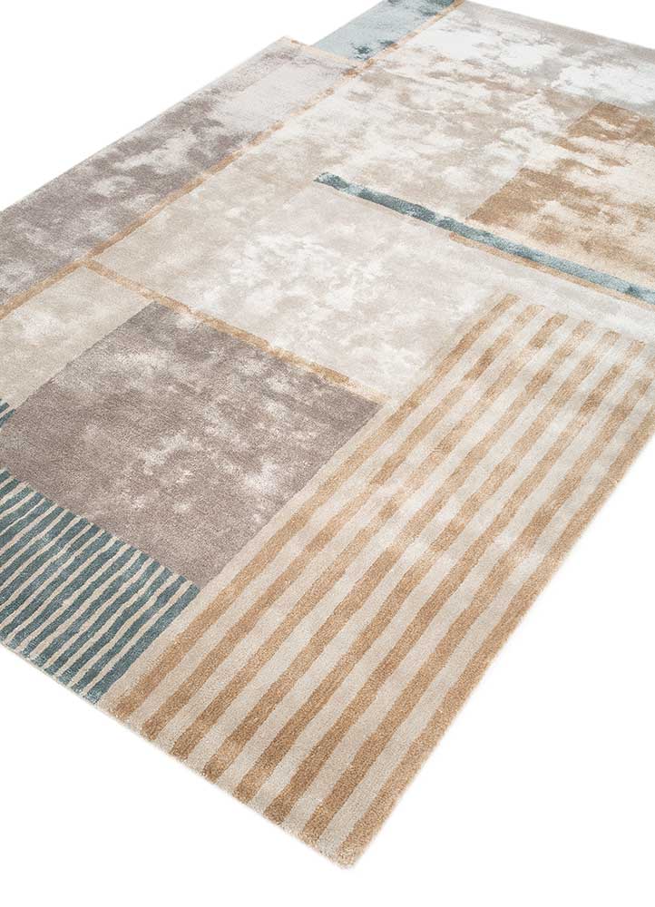 vyom ivory viscose Hand Tufted Rug - FloorShot