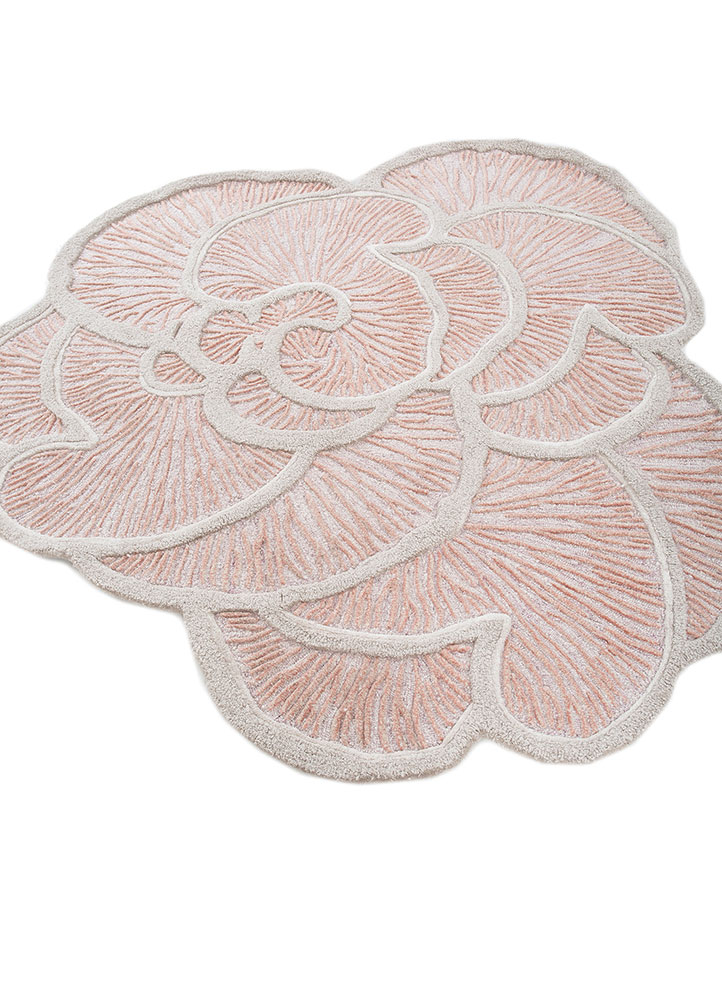 aurelia pink and purple wool and viscose Hand Tufted Rug - FloorShot