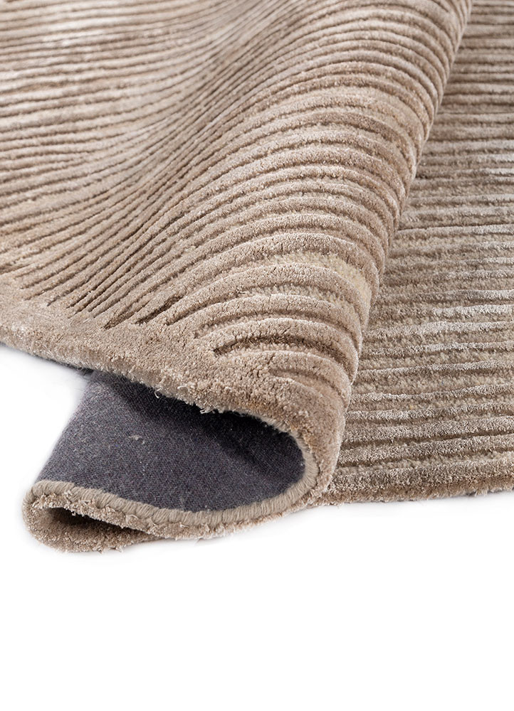 infini beige and brown wool and viscose Hand Tufted Rug - FloorShot infini beige and brown wool and viscose Hand Tufted Rug - FloorShot