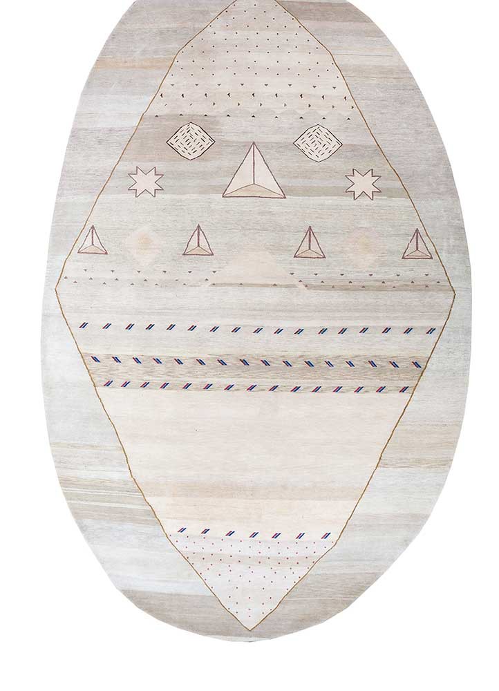 freedom manchaha ivory wool and silk Hand Knotted Rug - FloorShot freedom manchaha ivory wool and silk Hand Knotted Rug - FloorShot