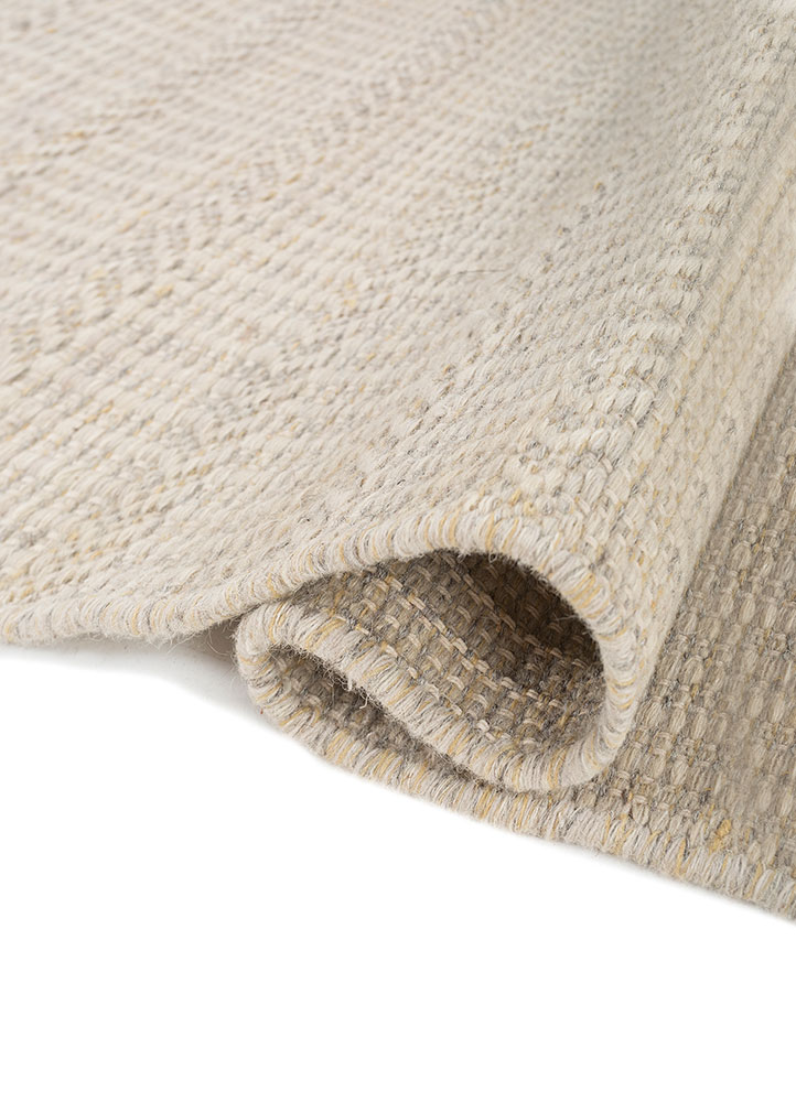 abrash ivory wool Flat Weaves Rug - FloorShot abrash ivory wool Flat Weaves Rug - FloorShot