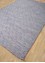 abrash blue wool and viscose Flat Weaves Rug - FloorShot abrash blue wool and viscose Flat Weaves Rug - FloorShot