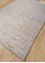abrash beige and brown wool and viscose Flat Weaves Rug - FloorShot abrash beige and brown wool and viscose Flat Weaves Rug - FloorShot